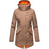 MARIKOO Damen Outdoor Softshell Jacke mit abnehmbarer Kapuze Soulinaa