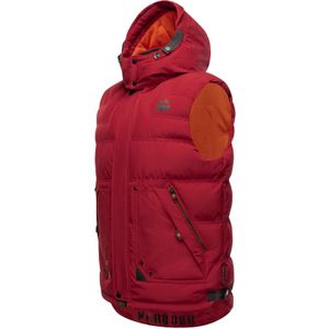 STONE HARBOUR Sportliche Herren Steppweste Outdoorweste mit abnehmbarer Kapuze Egoor