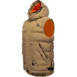 STONE HARBOUR Sportliche Herren Steppweste Outdoorweste mit abnehmbarer Kapuze Egoor