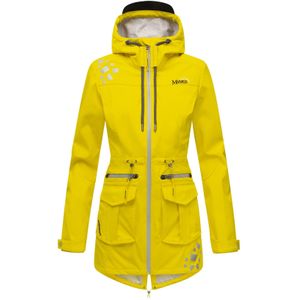 MARIKOO Damen Softshelljacke Outdoor Funktionsjacke aus Wasserabweisendem Obermaterial Ulissaa