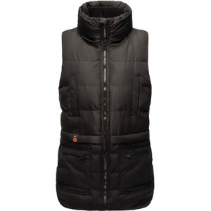 MARIKOO Damen Weste Outdoor Bodywarmer Winter Windbreaker Steppweste Kiraraa