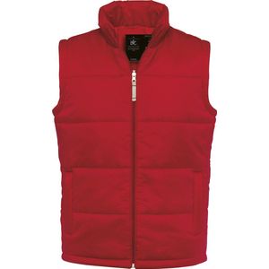 B&C - Taffeta® Nylon/Men - Bodywarmer - Rood - 100% Waterafstotend
