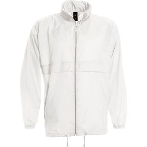 Windjas 'Sirocco Men Windbreaker' B&C Collectie maat S Wit