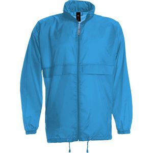 Windjas 'Sirocco Men Windbreaker' B&C Collectie maat S Atoll blauw