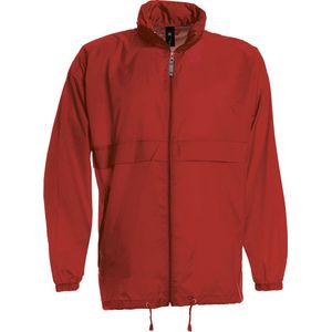 Windjas 'Sirocco Men Windbreaker' B&C Collectie maat S Rood