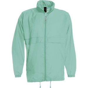 Windjas 'Sirocco Men Windbreaker' B&C Collectie maat S Turquoise