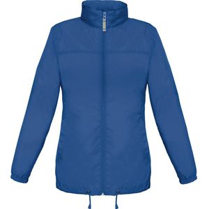 Windjas 'Sirocco Women Windbreaker' B&C Collectie maat S Kobaltblauw