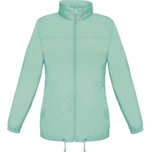 Windjas 'Sirocco Women Windbreaker' B&C Collectie maat S Turquoise