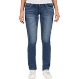 Design - Stretchbroek - Effen - Denim - Slimfit - Mid Waist