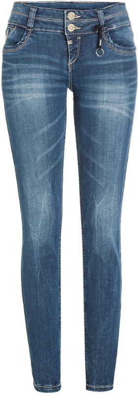 TIMEZONE Dames Jeans Broeken Enya slim Fit Blauw Volwassenen
