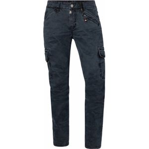 TIMEZONE Heren Cargo Broek Ben comfort/relaxed Blauw Volwassenen