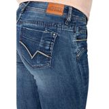 TIMEZONE Dames Jeans Broeken Slim TaliTZ 3/4 slim Fit Blauw W 28 Volwassenen