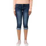 TIMEZONE Dames Jeans Broeken Slim TaliTZ 3/4 slim Fit Blauw W 28 Volwassenen