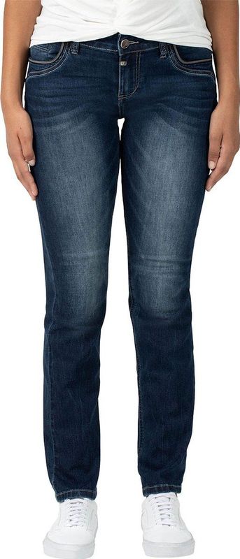 TIMEZONE Dames Jeans Broeken Slim TahilaTZ slim Fit Blauw 27W / 30L Volwassenen