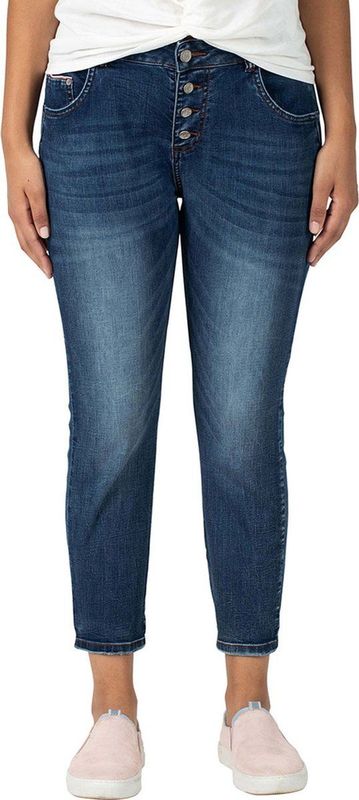 TIMEZONE Dames Jeans Broeken Jilly regular/straight Fit Blauw W 28 Volwassenen