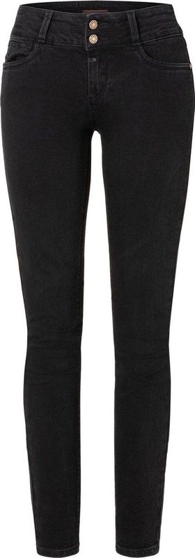 TIMEZONE Dames Jeans Broeken Enya slim Fit Zwart Volwassenen