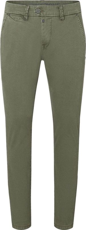 TIMEZONE - Slim JannoTZ - Chino Broek - Groen - Slim Fit