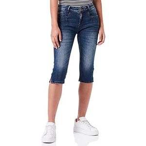 Timezone Slim DashniTZ 3/4, Metal Blue Wash, 30W régulier Femme