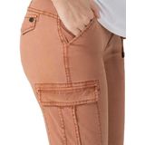 TIMEZONE Dames Cargo Broek Slim MalikaTZ 7/8 slim Bruin W 28 Volwassenen