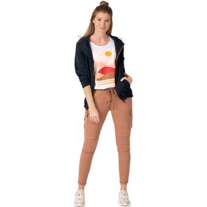 TIMEZONE Dames Cargo Broek Slim MalikaTZ 7/8 slim Bruin W 29 Volwassenen