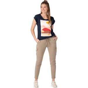 Timezone Dames Slim MalikaTZ 7/8, Grijs beige, 25W