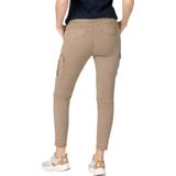 TIMEZONE - Slim MalikaTZ 7/8 - Cargo Broek - Beige
