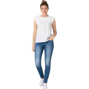 TIMEZONE Dames Jeans Broeken Slim EnyaTZ Womenshape slim Fit Blauw Volwassenen