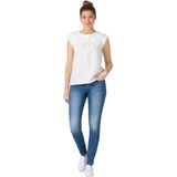 Timezone Dames Slim Enyatz Womenshape, blauw (smurf blue wash), 26W x 30L