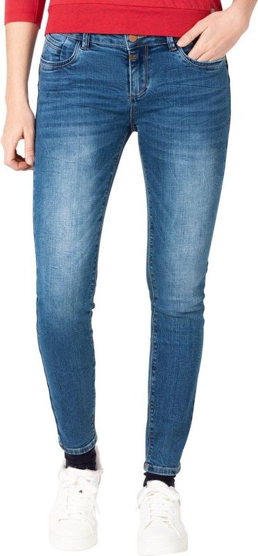 TIMEZONE Dames Jeans Broeken TIGHT SANYATZ skinny Fit Blauw Volwassenen