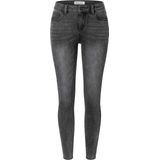 Timezone Dames Tight Aleenatz Womenshape Jeans, Vulcano Grey Wash, 26W x 30L