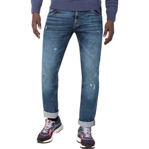TIMEZONE Heren Jeans Broeken SLIM SCOTTTZ slim Fit Blauw Volwassenen
