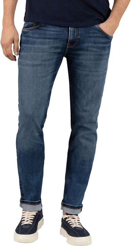 TIMEZONE - SLIM SCOTTTZ - Jeans - Blauw - 99% Katoen, 1% Elastaan