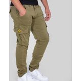 Cargobroek - Effen - Katoen - Lang - Tapered