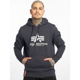 Alpha Industries - Basic Hoodie - Zwart - Katoen/Polyester