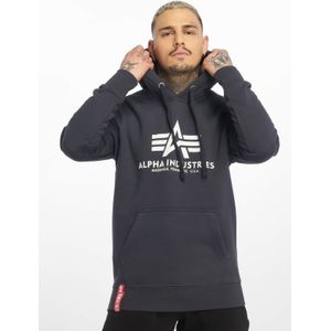 Alpha Industries - Basic Hoodie - Zwart - Katoen/Polyester