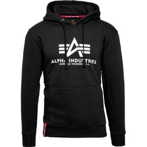 Alpha Industries - Basic Hoodie - Grijs - Katoen/Polyester