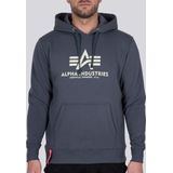 Alpha Industries Basic Hoodie Grey/Black