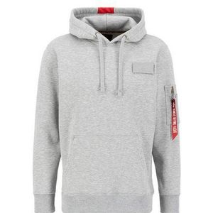 Alpha Industries Trui - Mannen - grijs,rood