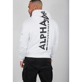 Alpha Industries - Back Print Hoodie - Grijs - Katoen/Polyester