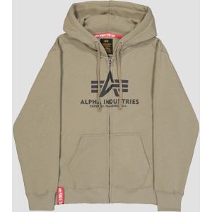 Alpha Industries - BASIC ZIP HOODY - Capuchonsweatvest - Olijfgroen