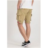 Alpha Industries - Cargoshort - Korte Broek - Zand - Katoen