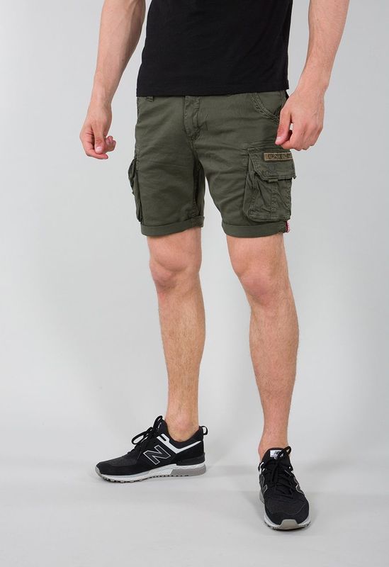 Alpha Industries - Cargoshort - Korte Broek - Zand - Katoen