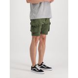 Korte Broek - Dark Olive - 98% Katoen, 2% Elastaan - Slim Fit