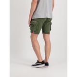 Korte Broek - Dark Olive - 98% Katoen, 2% Elastaan - Slim Fit