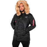 Alpha Industries - Flight Jacket - Zwart - Nylon