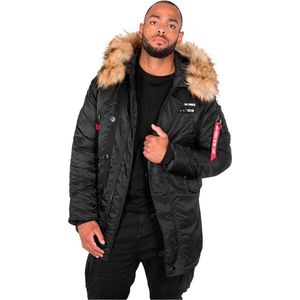 Alpha Industries - Flight Jacket - Zwart - Nylon