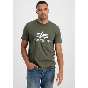 Alpha Industries Basis T-shirt Heren T-shirt Dark Olive