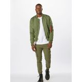 Alpha Industries - Basic Small Logo - Sweatshirt - Zwart - Katoen/Polyester