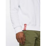 Alpha Industries - Basic Small Logo - Sweatshirt - Zwart - Katoen/Polyester