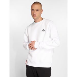 Alpha Industries - Basic Small Logo - Sweatshirt - Zwart - Katoen/Polyester